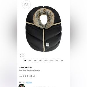 7am Enfant Car Seat Cocoon
